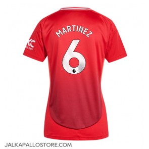 Manchester United Lisandro Martinez #6 Kotipaita Naisten 2024-25 Lyhythihainen